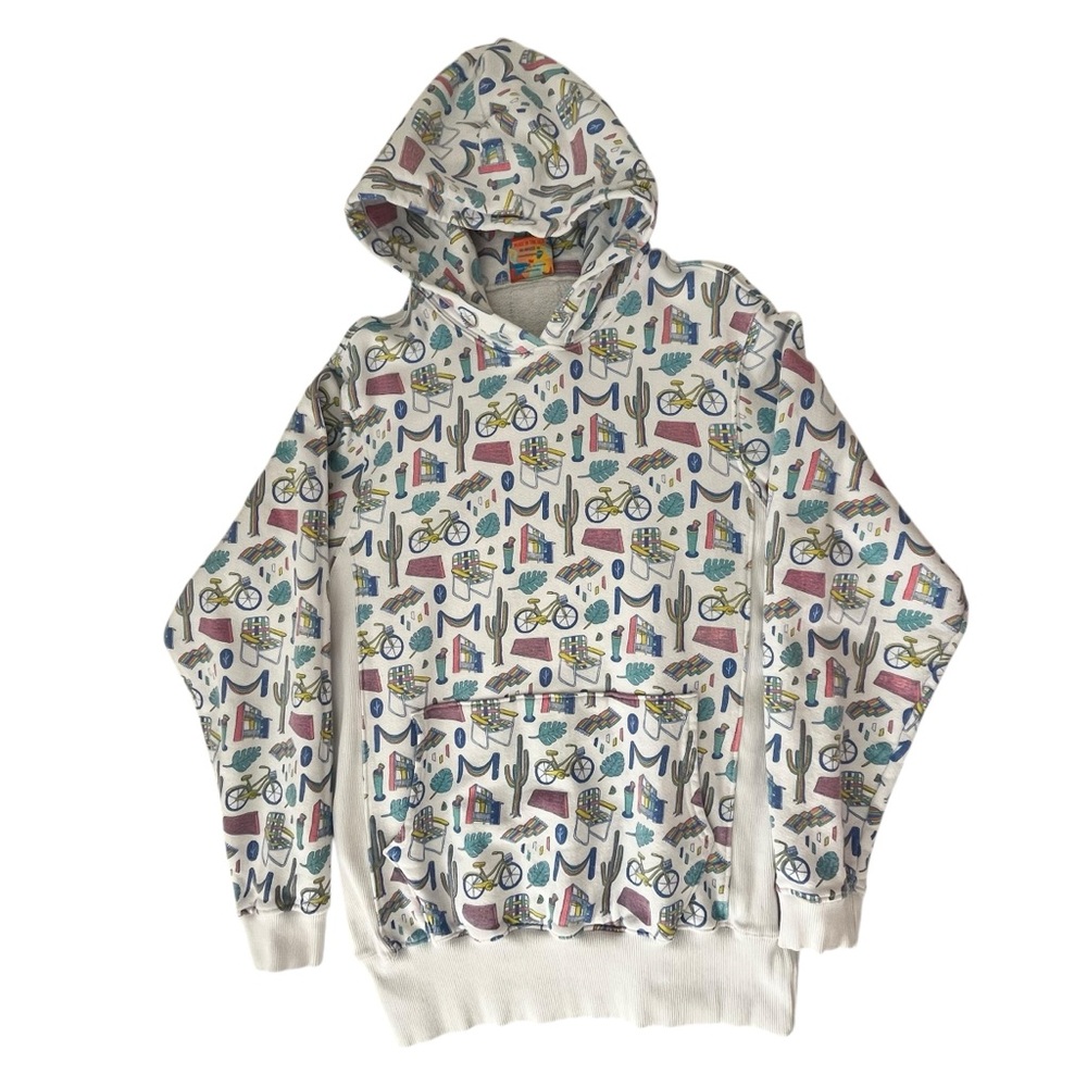 Mokuyobi Threads x Saguaro Unisex Graphic Hoodie Size M Made in USA